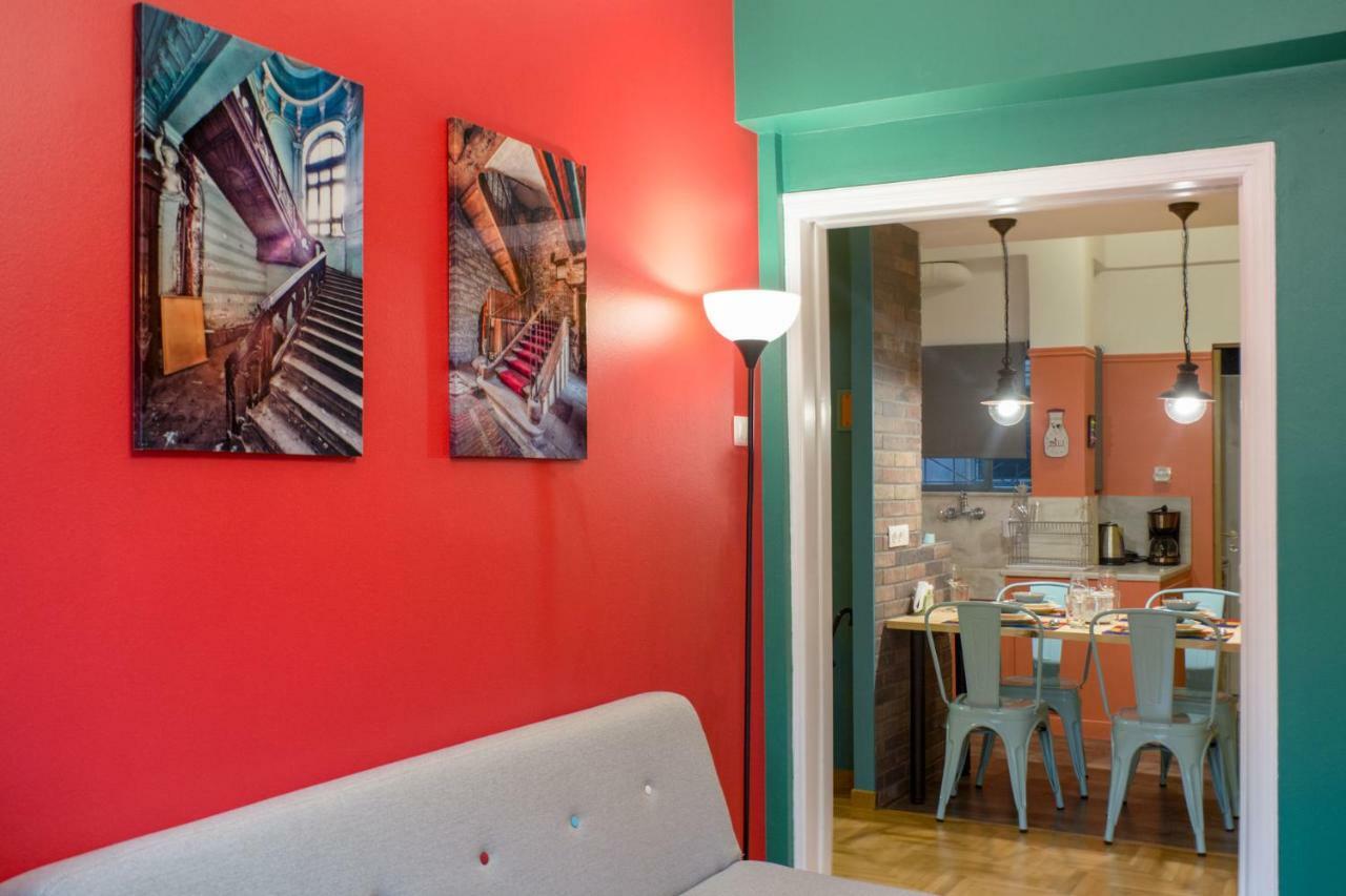 "Casa De Colores", Next To The Metro Αθήνα Εξωτερικό φωτογραφία